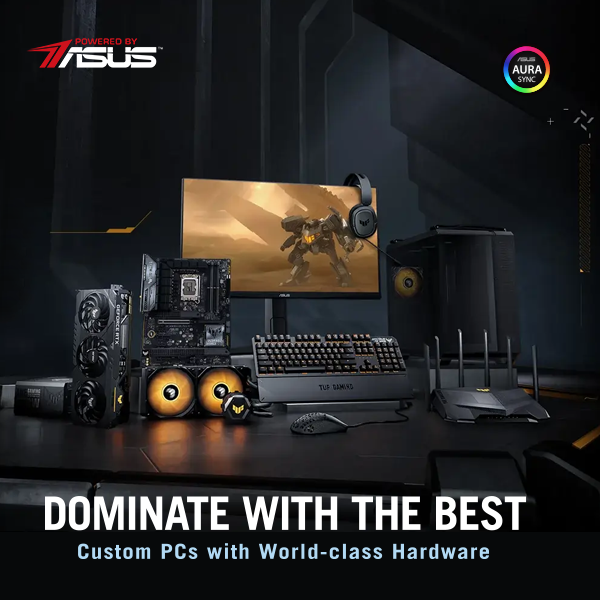 Powered by Asus (GAMING) - Learn More-image
